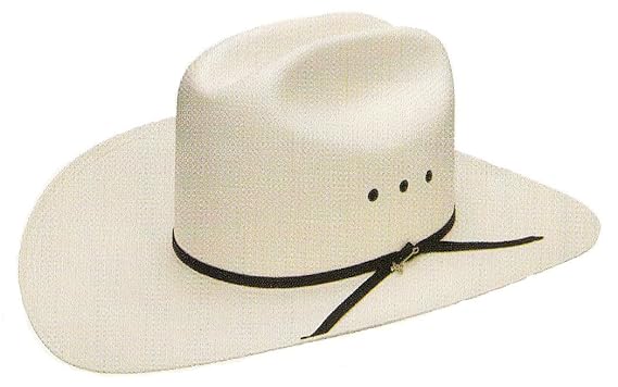 Stetson Hats 10X Rancher 4 in. Brim Precreased Straw Hat Natural 71/4