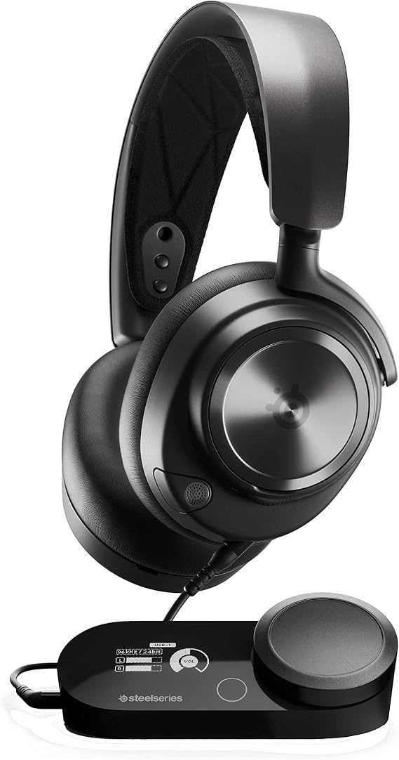 SteelSeries Arctis Nova Pro Xbox Gaming Kulaklık, Hi-Fi Ses Sürücüleri - 360 Uzamsal Ses - GameDAC Gen2 - Gen2 Clearcast Mikrofon - Xbox, PC, PS5, PS4, Switch