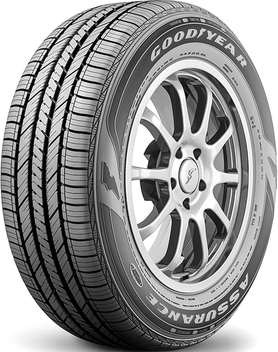 GOODYEAR ASSURANCE FUEL MAX - 205/55R16 91H VSB | Passenger Touring All Season Traction 91H Rated Standard Load Radial Construction Vertical Serrated Band Tire