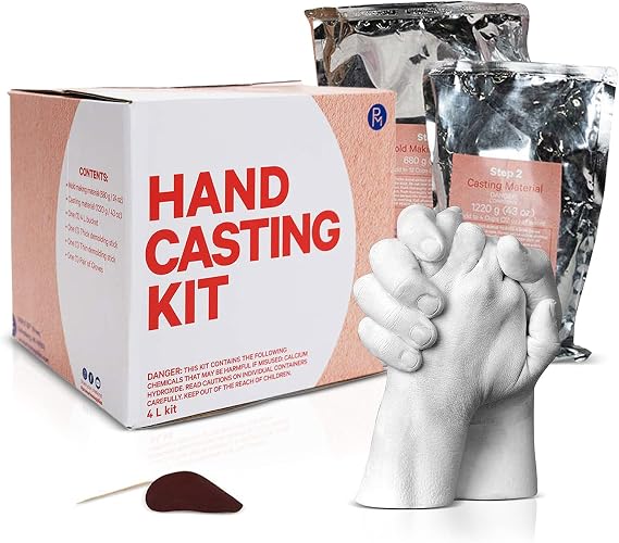Promise Epoxy Hand Casting Kit 4-Liter, DIY Kit for Creating Hand Sculpture