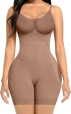 FeelinGirl Full Body Shaper for Women Tummy Control Butt Lifting Shapewear Post Surgery Compression Garment