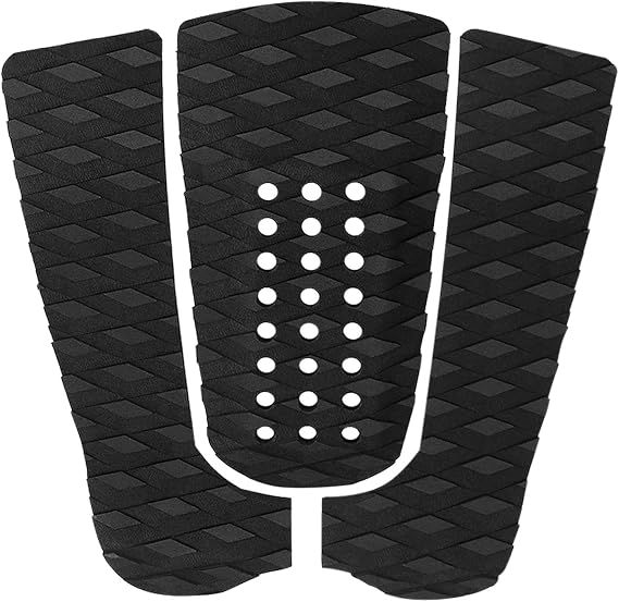 Surfboard Pad, Eco-friendly Waterproof Lightweight Equipment for Protecting the Safety of Surfers(black) Skimboard Traction Pads Skimboard Grip Skimboard Traction Pads Skimboard Grip Skimboard Grip