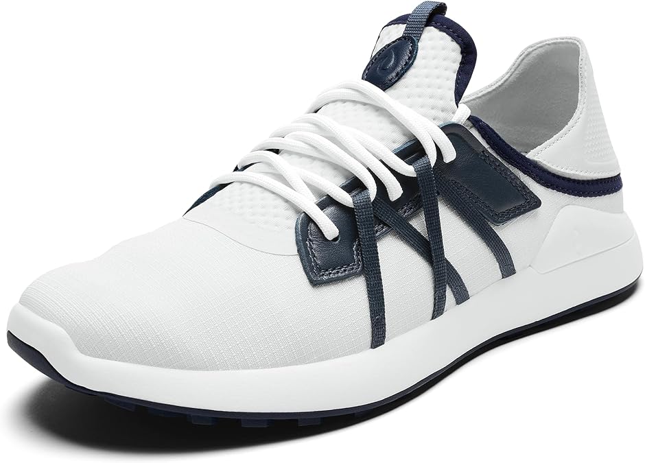 OluKai Manele Men's Spikeless Golf Shoes, Water & Stain-Resistant | Cushioned Midsole & Contoured Footbed, All-Day Comfort & Lightweight
