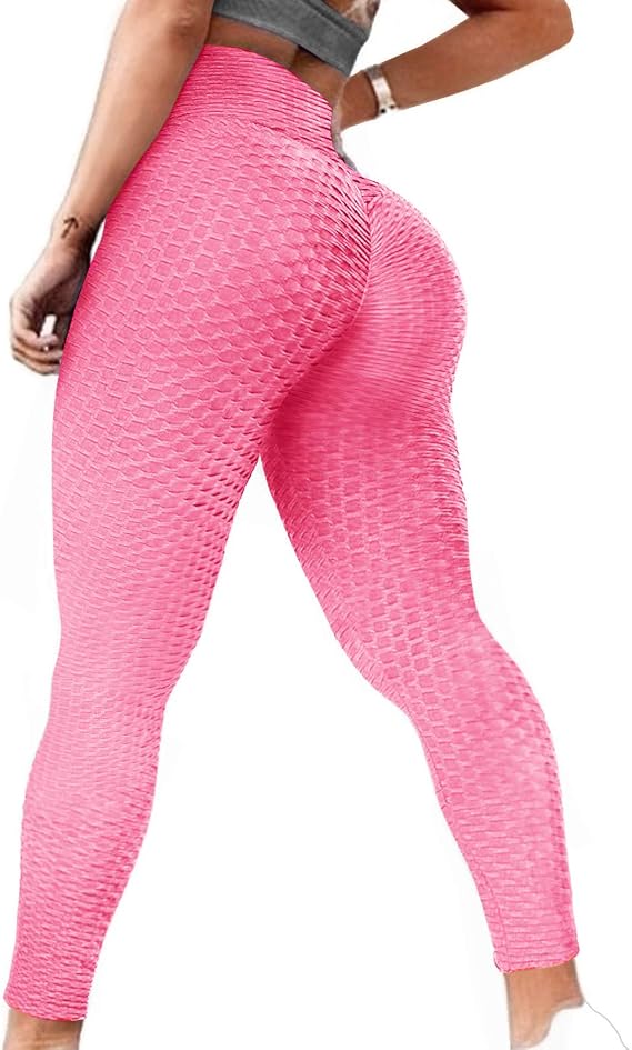 Womens Faux Leather Leggings Pants Black Butt Lifting Leggings Stretchy Tights PU Elastic Skinny Pants