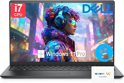 Dell Inspiron 3530 Touchscreen Laptop, Intel Core i7-1355U CPU, 32GB RAM, 1TB SSD, 15.6 inch FHD Display, Intel Iris Xe Graphics, Wi-Fi 6, Type-C, Win 11 Pro, Long Battery Life, wWOWPC Recovery USB