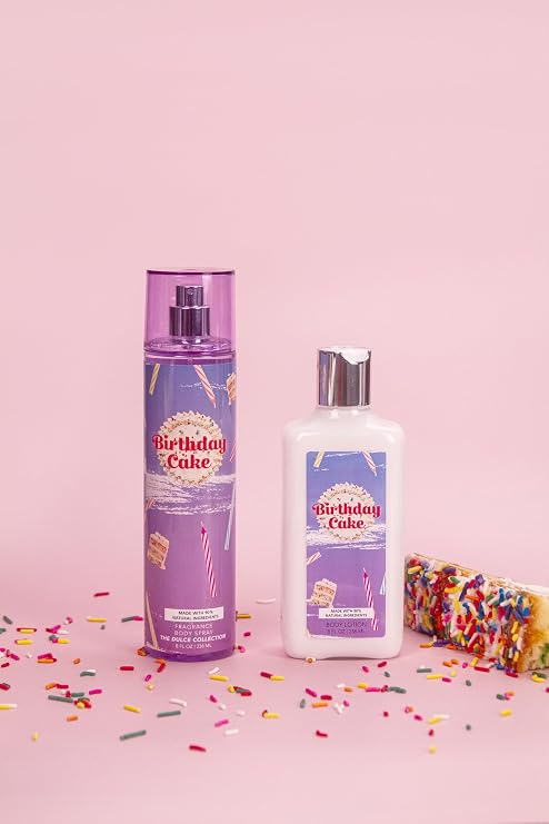 So French Birthday Cake Set | Body Mist and Body Lotion