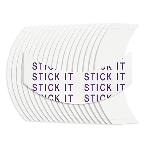 Sunshine Tape| Stick It Wig Tape | 36 Pieces | Strong Hold Adhesive (CC Curve)