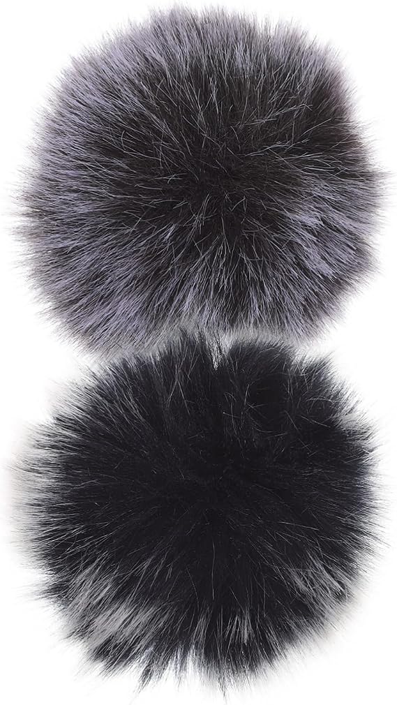 2pcs Microphone Lapel Deadcat Windscreen: Lapel Mic Wind Shield Furry Windscreen For Outdoor Mini Clip-on Lavalier Microphones