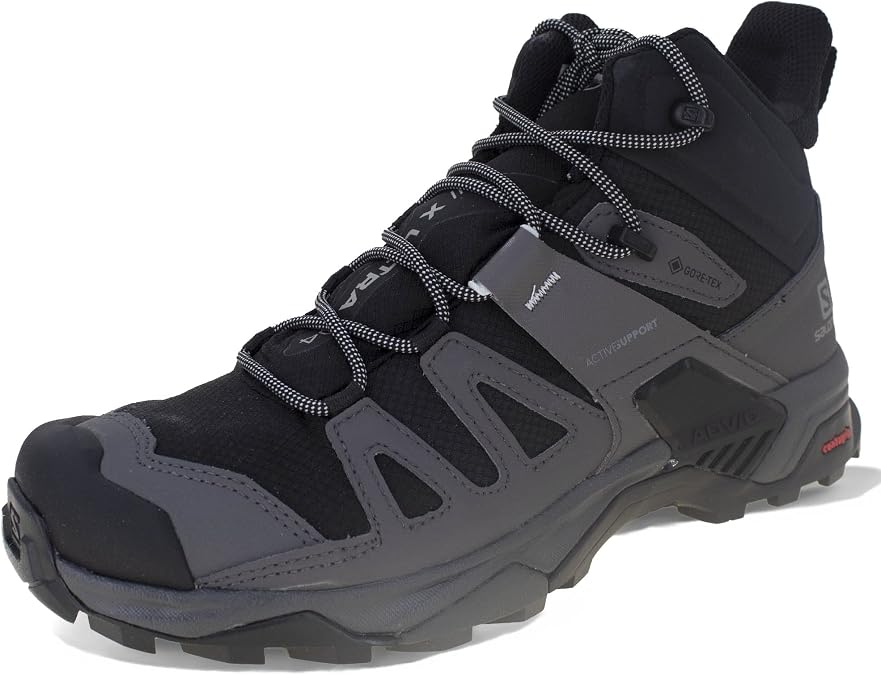 Salomon Mens Salomon Men's X Ultra 4 Mid Gore-tex Hiking Boots for Men