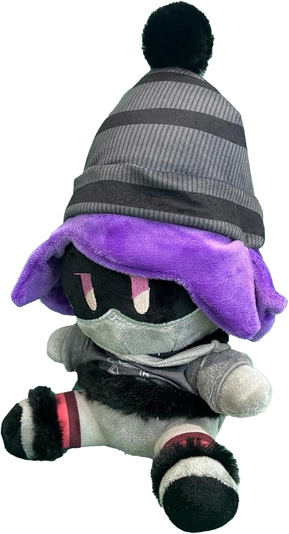 Murder Drones Plush Toys Uzi,Cartoon Stuffed Anime Cute Soft Plushies Dolls with Stickers as Gift for Fans Kids Collection