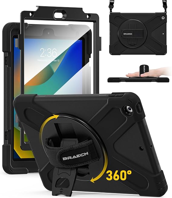 BRAECN Case for iPad 9th/8th/7th Generation - 10.2 inch 2021/2020/2019