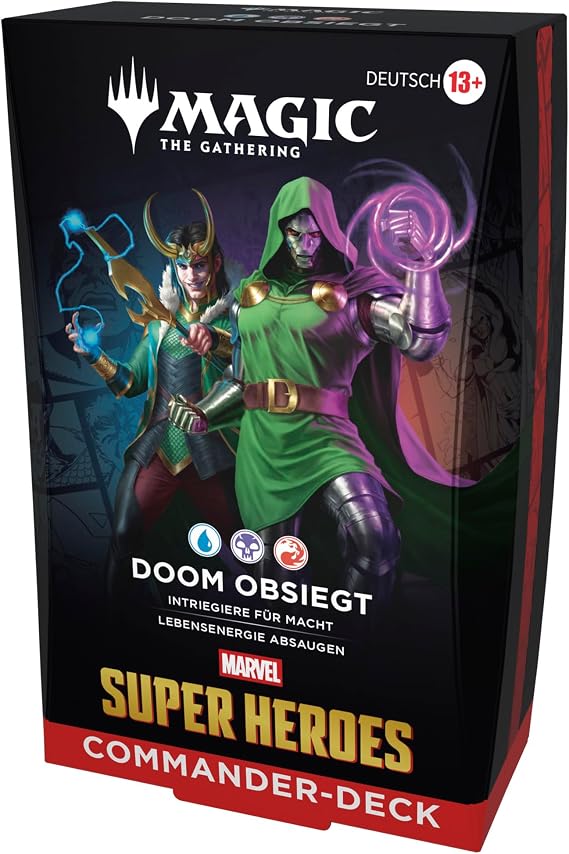 Magic: The Gathering Marvel Super Heroes Commander Deck - Doom Obsiegt (German Version)
