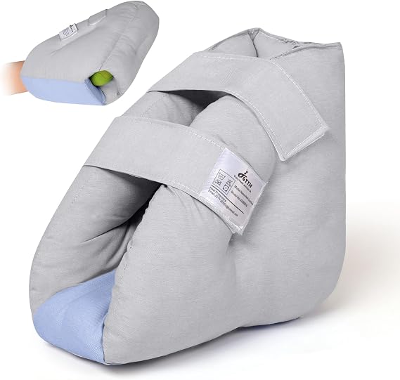 Adjustable Open Heel Pressure Protector for Bedridden Elderly, Post Surgery