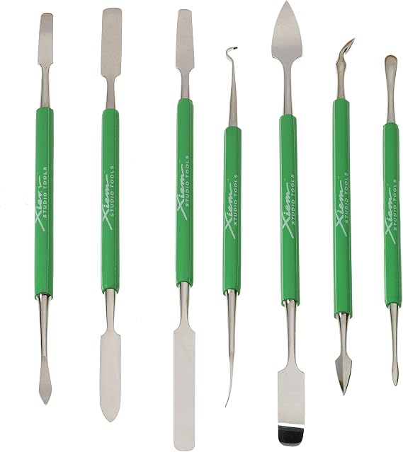 Xiem Studio Tools Ultimate Tools for Clay Artists (Double-Ended Carving and Sculpting Tools)