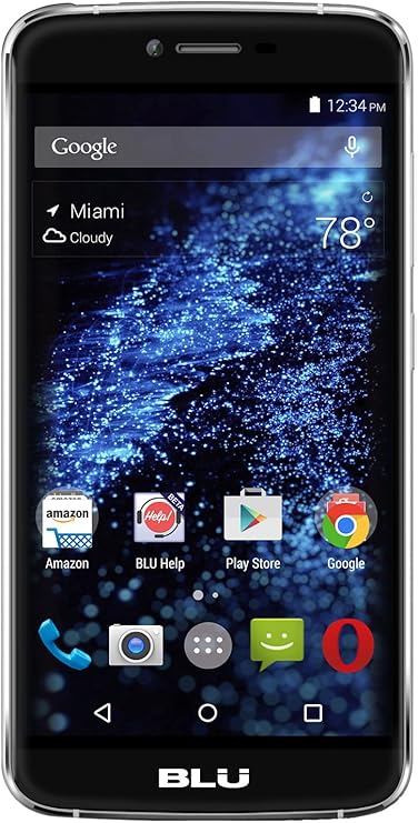 BLU Studio One S0110UU Unlocked GSM Quad-Core Smartphone w/ 13MP Camera - Black
