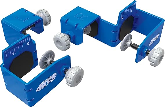 Kreg Precision Mounting Clamps for Drawer Fronts - Sturdy Steel Construction, Non-Slip, Easy to Use