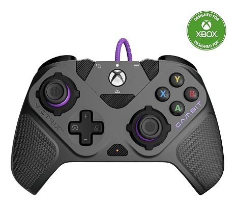 Turtle Beach Victrix Gambit Prime Wired Gaming Controller for Xbox & PC