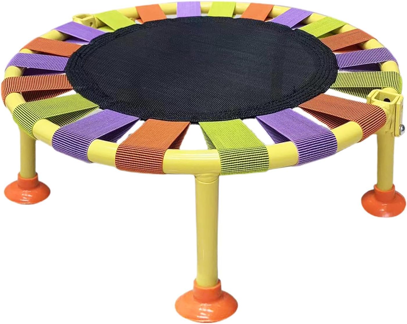 Kids Trampoline, Foldable Fitness Trampoline - Mini Fitness Trampoline, Fitness Trampoline Rebounder, Exercise Jumper Bed, Folding Exercise Rebounder for Adult Exercise, Kids Play