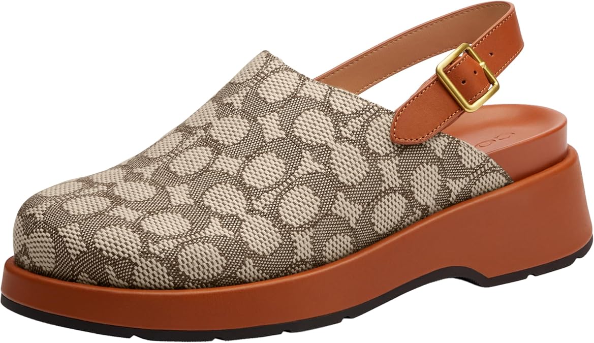 Coach Womens Coach Women's Sculpted C Platform Clog