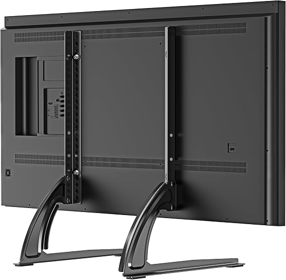 ELIVED Universal Table Top TV Stand for Most 27-55 Inch Flat/Curved TVs