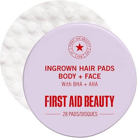 First Aid Beauty Ingrown Hair Pads with BHA and AHA