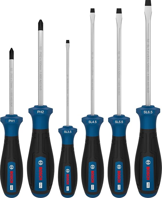Bosch Tornavida Seti 6 Parça