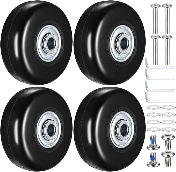 Brand Rubber Swivel Caster Wheel Repair Kit, 4 Pcs Pcs; 50x18mm; Rubber Wheel Repair Kit.