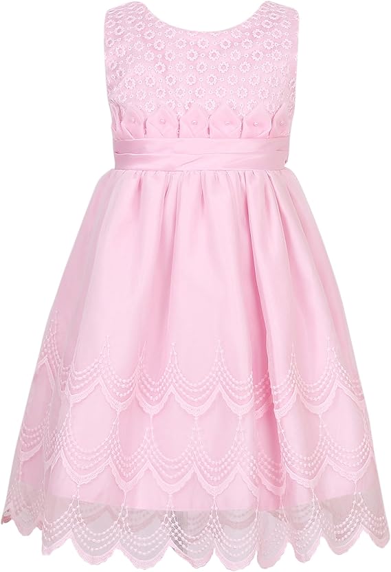 Richie House Little Girls' Princess Party Dress Size 1-6 RH2414