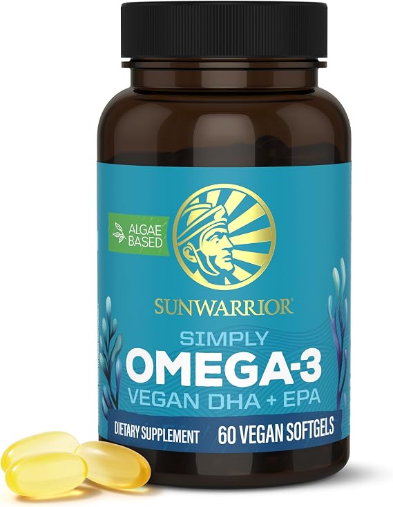 Vegan Omega 3 Algae Oil Plant-Based, DHA & EPA from Algae Oil | 30 Servings
