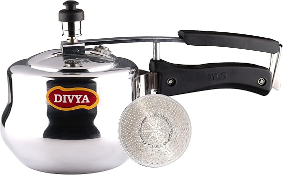 DIVYA 1 Litre Baby Handi Pressure Cooker