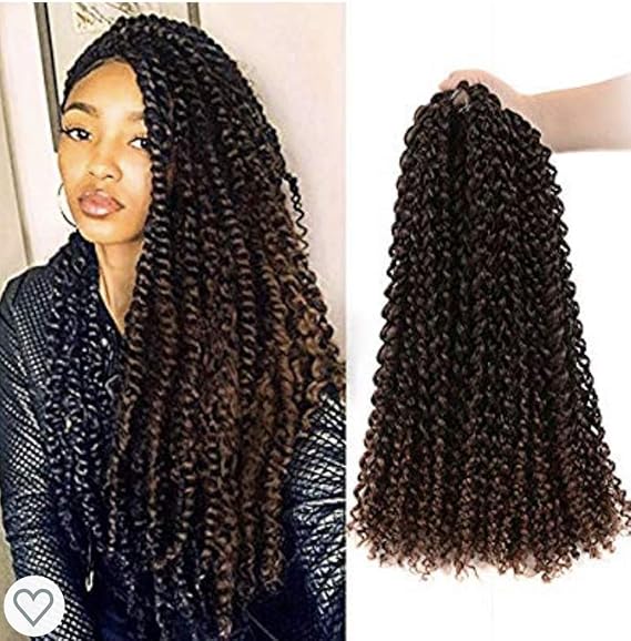 WATER WAVE 22" (1 Jet Black) - Freetress Synthetic Bulk Braiding Hair