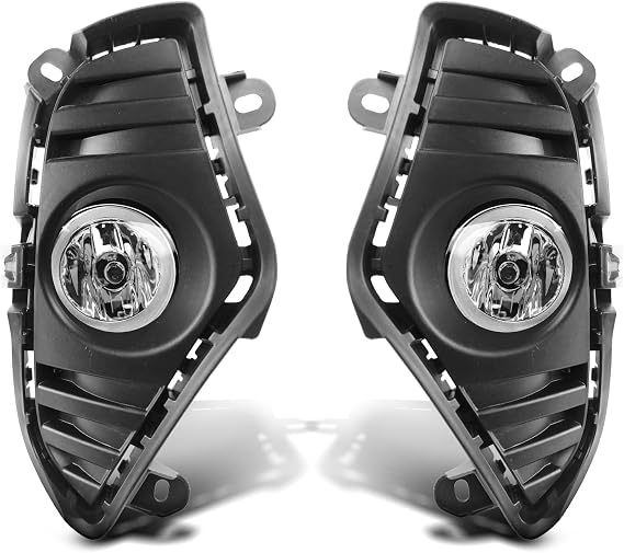 Shocklight Fog Lights Assembly for 2019-2025 Toyota RAV4, Front Bumper Fog Lamp Kit with Wiring Harness, Plug and Play, Driver and Passenger Side