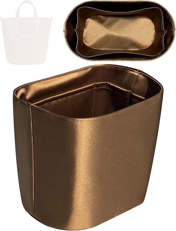 Satin Purse Organizer Insert Fit for Hermes In The Loop 18 Bucket Bag