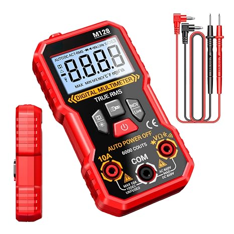 Continuity Tester Digital Smart 6000 Counts Multimeter