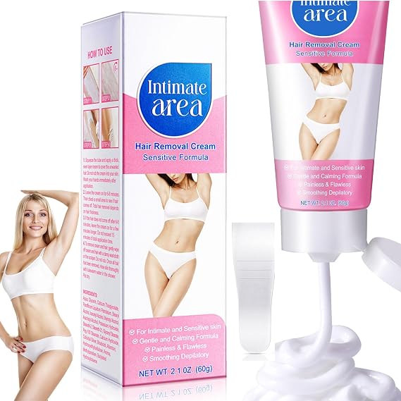 Private Hair Removal Cream for Women, Applicable for All Skin Types