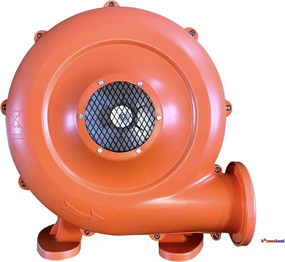 Safest Inflatable Bounce House and Water Slide Blower, W-3L Blower with GFCI Plug and 25 ft Power Cord. No Need to use Extension Cord