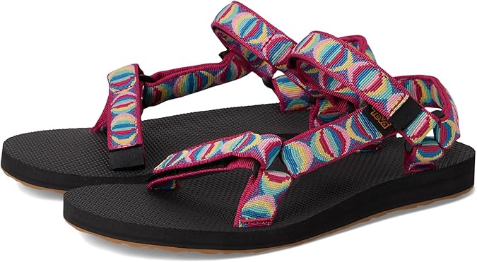 Teva Women's Original Universal Sport Sandal, Burst Blue Tile, 7