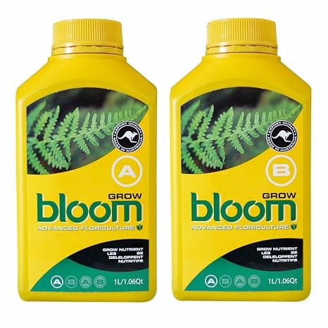 Yellow Bottles Grow A & B, 1 Liters