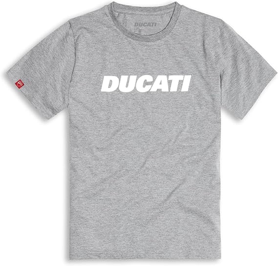 Ducati Ducatiana 2.0 Basic Short Sleeve T-Shirt (XL, Grey)