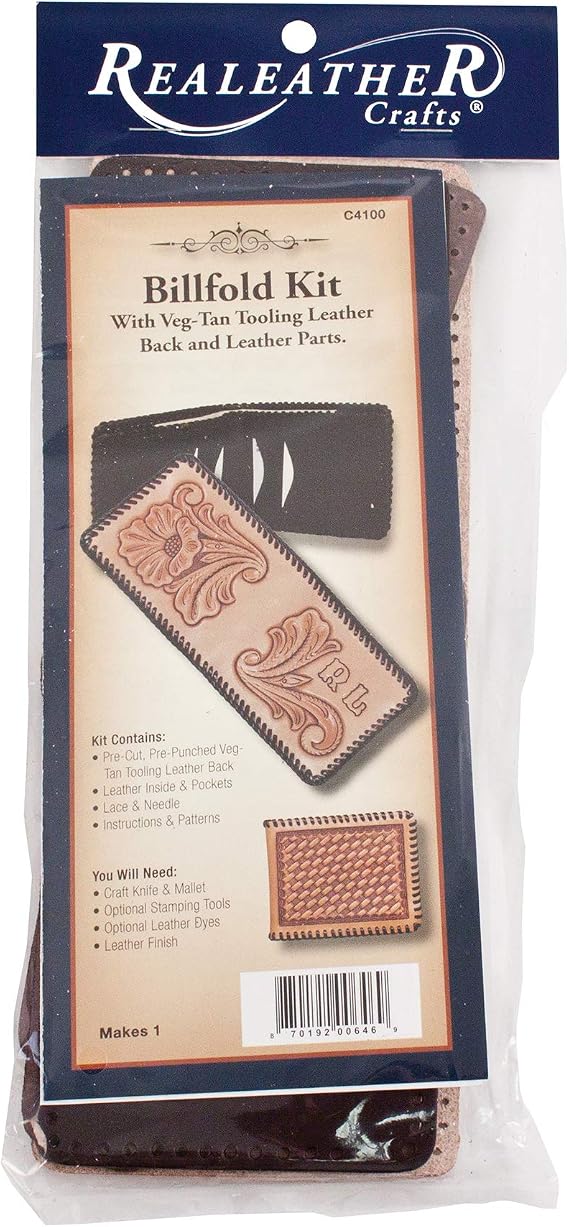 Realeather Basic Billfold Leathercraft Kit