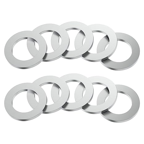 Aluminium Oil Drain Plug Gaskets - 14mm Crush Washer for Leak Proof Sealing - Durable & Reliable Oil Plug Washer - Compatible with Honda & Acura Part# 94109-140-00 (Pack of 10)