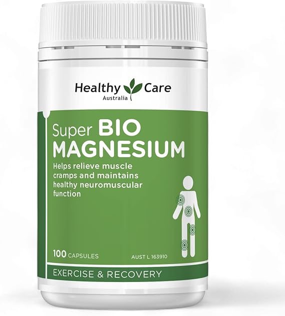 Healthy Care Super Bio Magnesium 100 Capsules