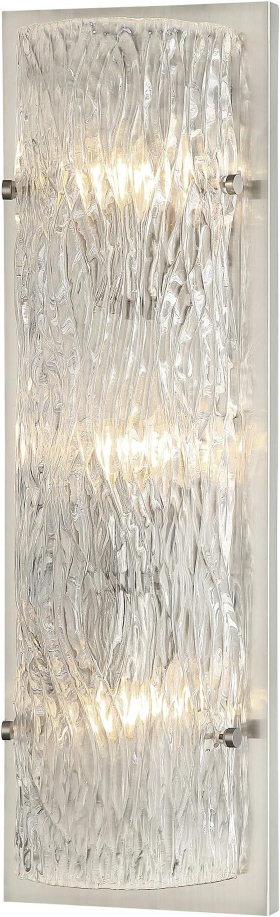 Varaluz Morgan Wall Sconce - 3-Light - Brushed Nickel