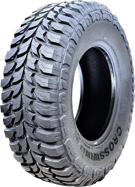 Crosswind M/T Mud Radial Tire-35X12.50R17LT 121Q LRE 10-Ply