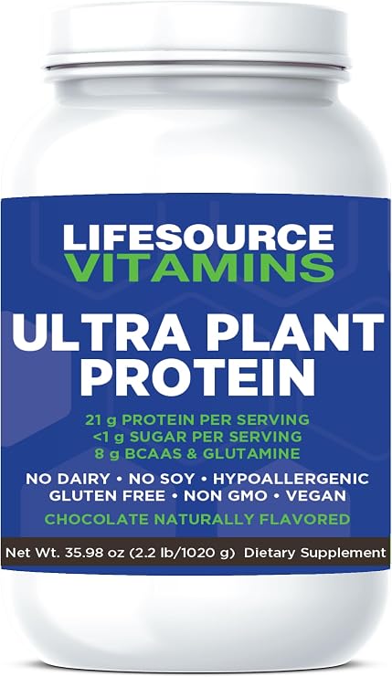 LifeSource Vitamins Plant Protein Chocolate 2.2 lb