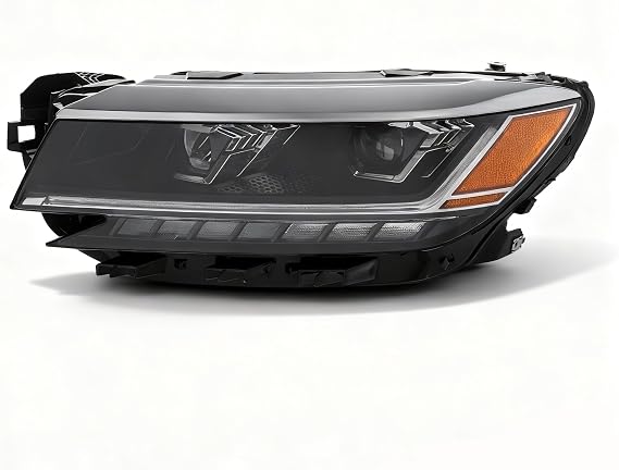 Headlight Assemblies Fit For 2020 2021 2022 VW Passat S/SE/R-Line NON-SEL Models, OE 561941081A (Driver Side)