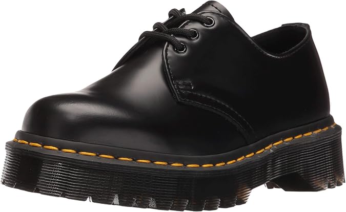 Dr. Martens 1461 Bex Smooth Leather Oxford Black Smooth UK 13 (US Men's 14, Women's 15) Medium
