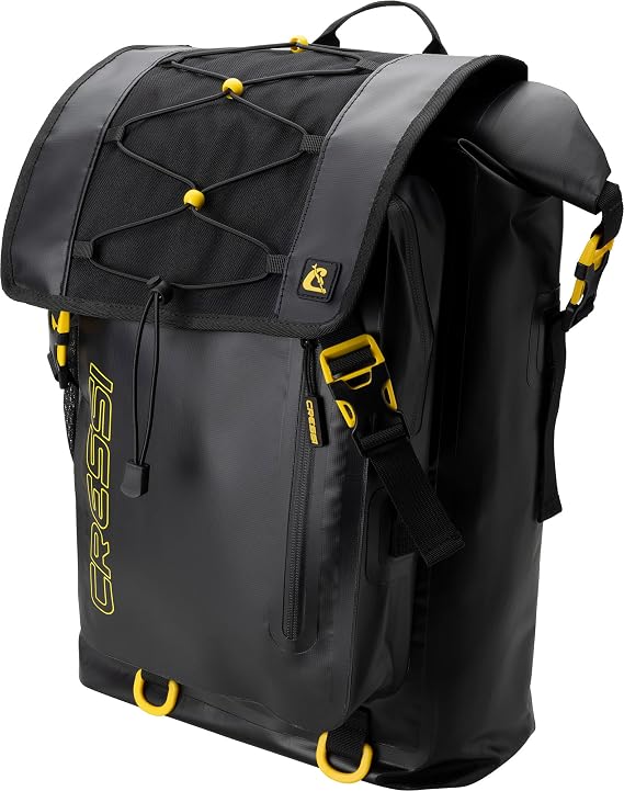 Cressi Venom Dry Backpack Multiple Compartments for Holding Wetsuits and Smaller Objects