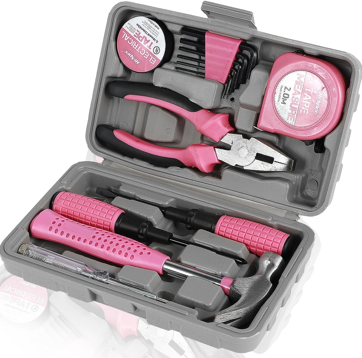 Home Tool Set, Tool Set, For Household, Repair Tools, Tool Set, Includes Tool Box, Home Repair, Furniture Assembly, Work Tool Set 13 Piece Set