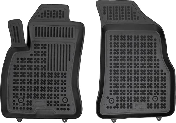 REZAW-PLAST Cargo Liner for 2015-2022 Ram Promaster City Accessories Heavy Duty Odorless Bed Liner All-Season Floor Mat Cargo Mat Van Accessories Black (Not for Ram Promaster) (Front Floor mats)
